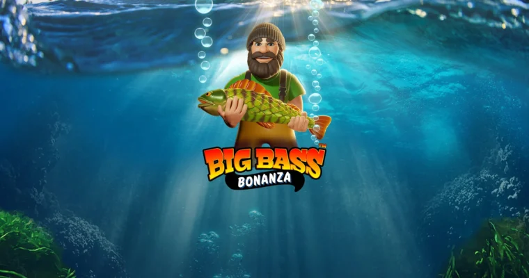 Big Bass Bonanza slot by Pragmatic Play — fisherman wild collecting money fish during free spins